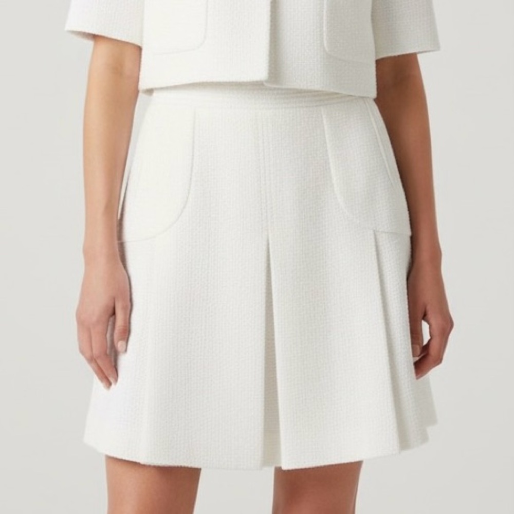 NEW Chanel tweed tennis skirt